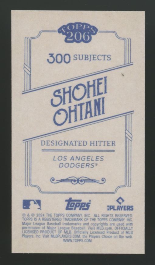 2024 Topps 206 Shohei Ohtani Mini