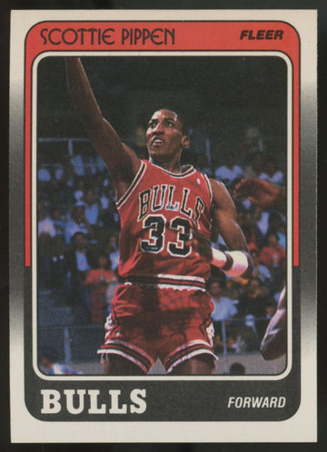 1988-89 Fleer Scottie Pippen RC #20 NM "D"