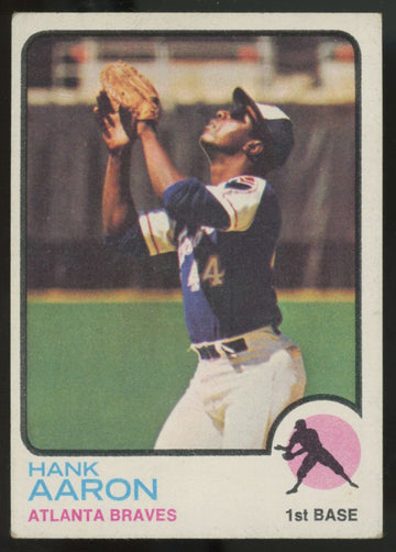 1973 Topps Hank Aaron #100 VG/EX "B"