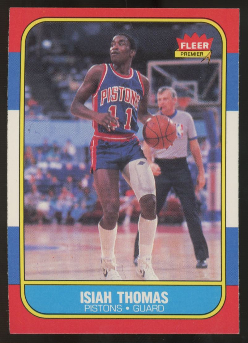 1986-87 Fleer Premier Isiah Thomas #109