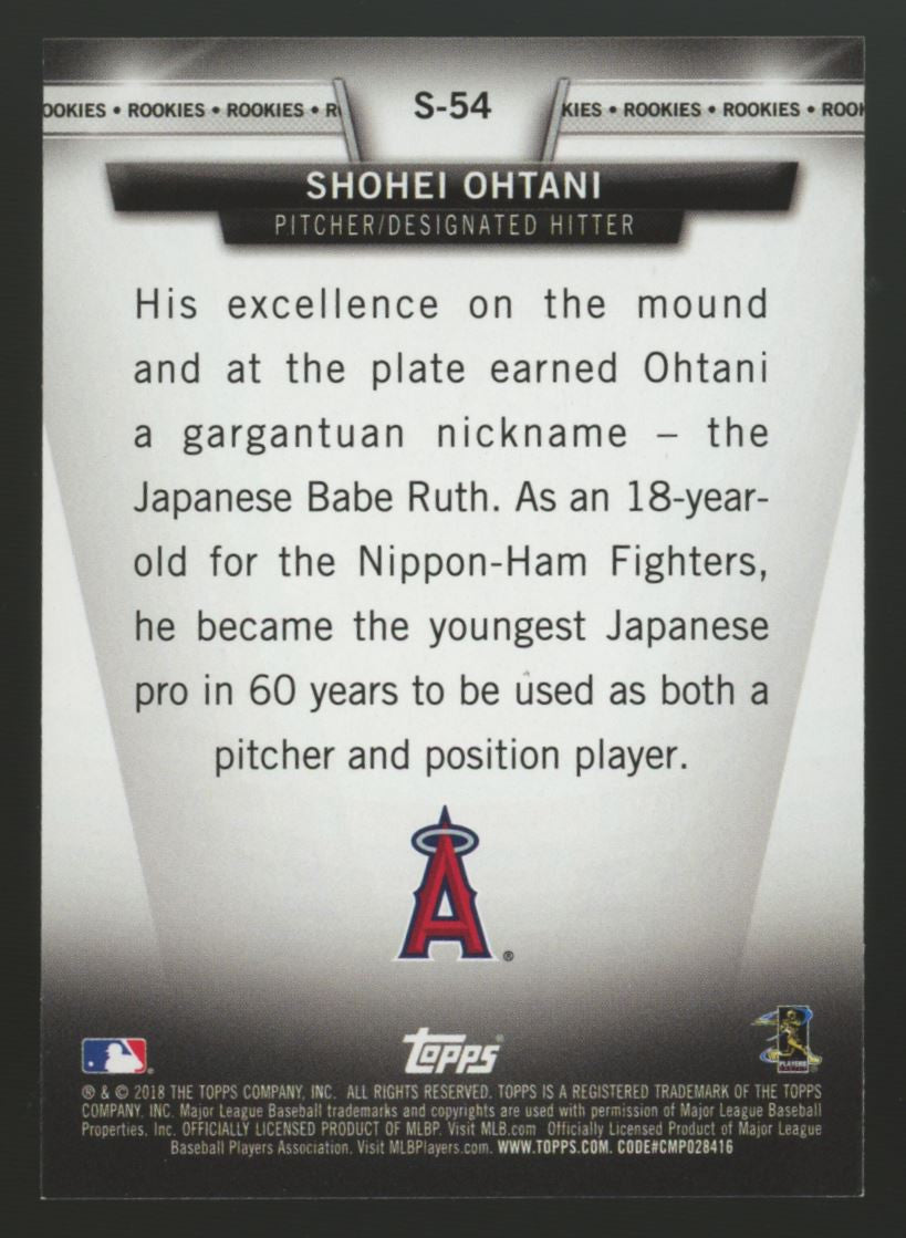 2018 Topps Salute Series 2 Baseball Complete Set (100) Ohtani RC
