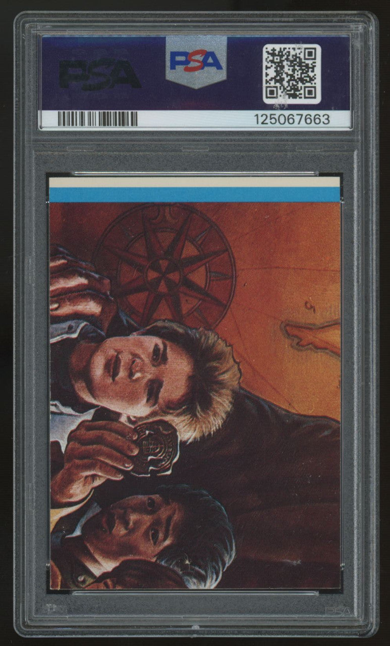 1985 The Goonies Mikey Stickers #2 PSA 8