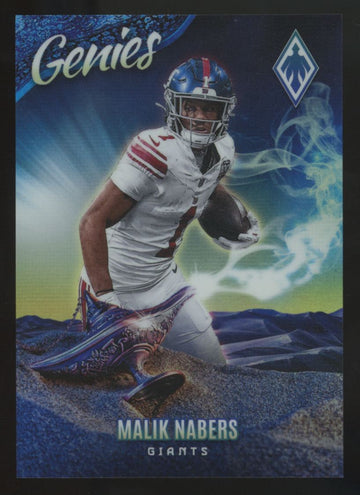 2025 Panini Phoenix Malik Nabers Genies SSP #6