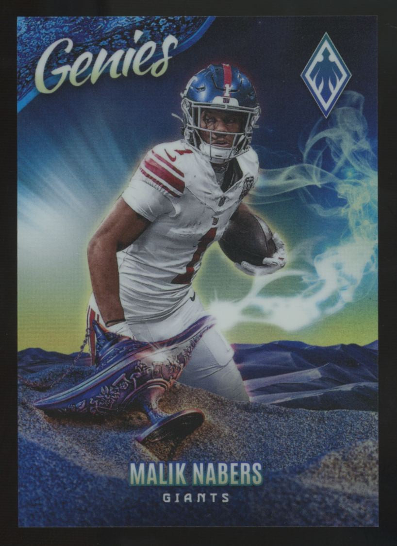 2025 Panini Phoenix Malik Nabers Genies SSP #6