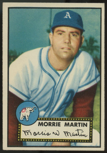 1952 Topps Morrie Martin #131 EX+