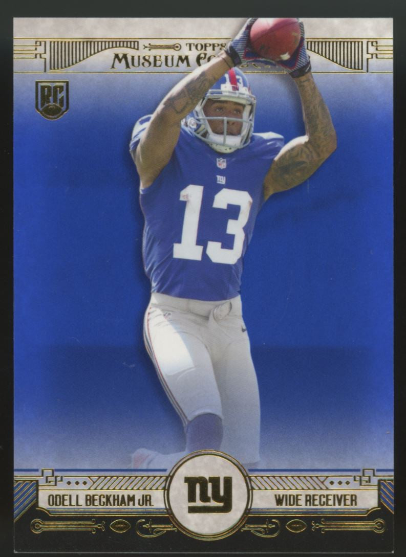 2014 Museum Collection Odell Beckham Jr. RC Blue /99 #48