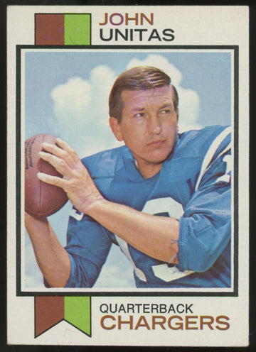 1973 Topps John Johnny Unitas #455 EX