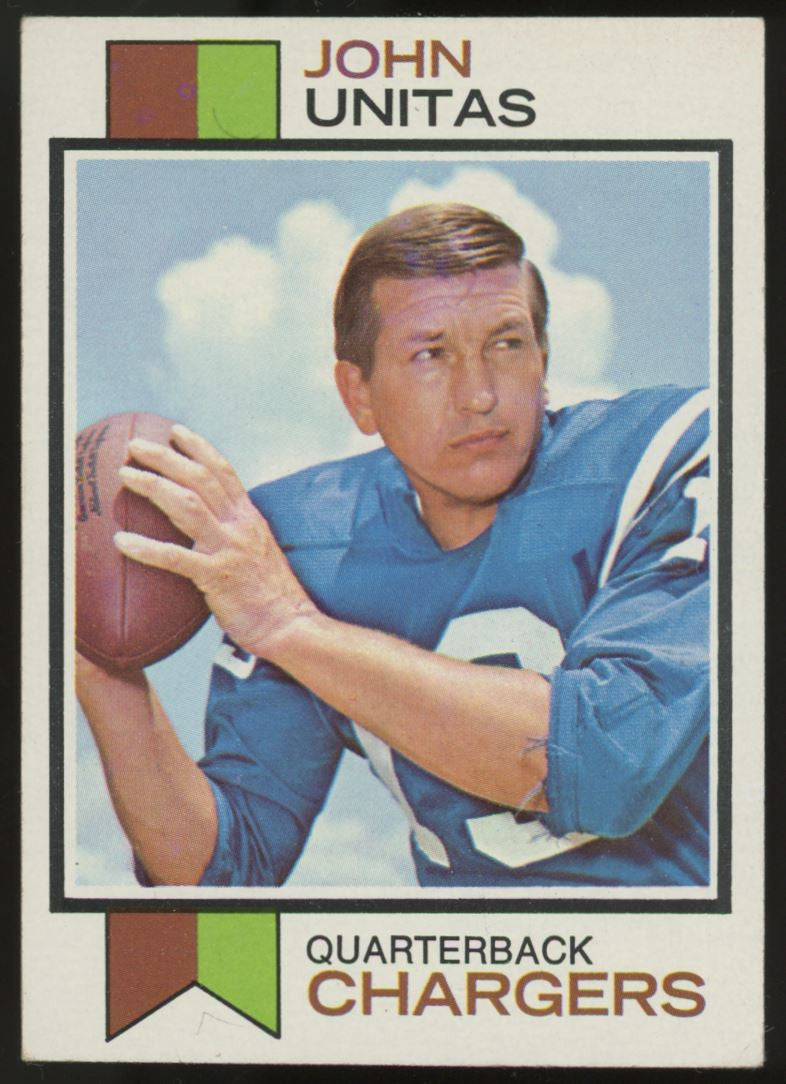 1973 Topps John Johnny Unitas #455 EX