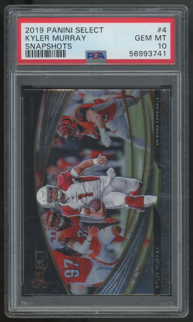 2019 Panini Select Kyler Murray RC Snapshots #4 PSA 10 *741