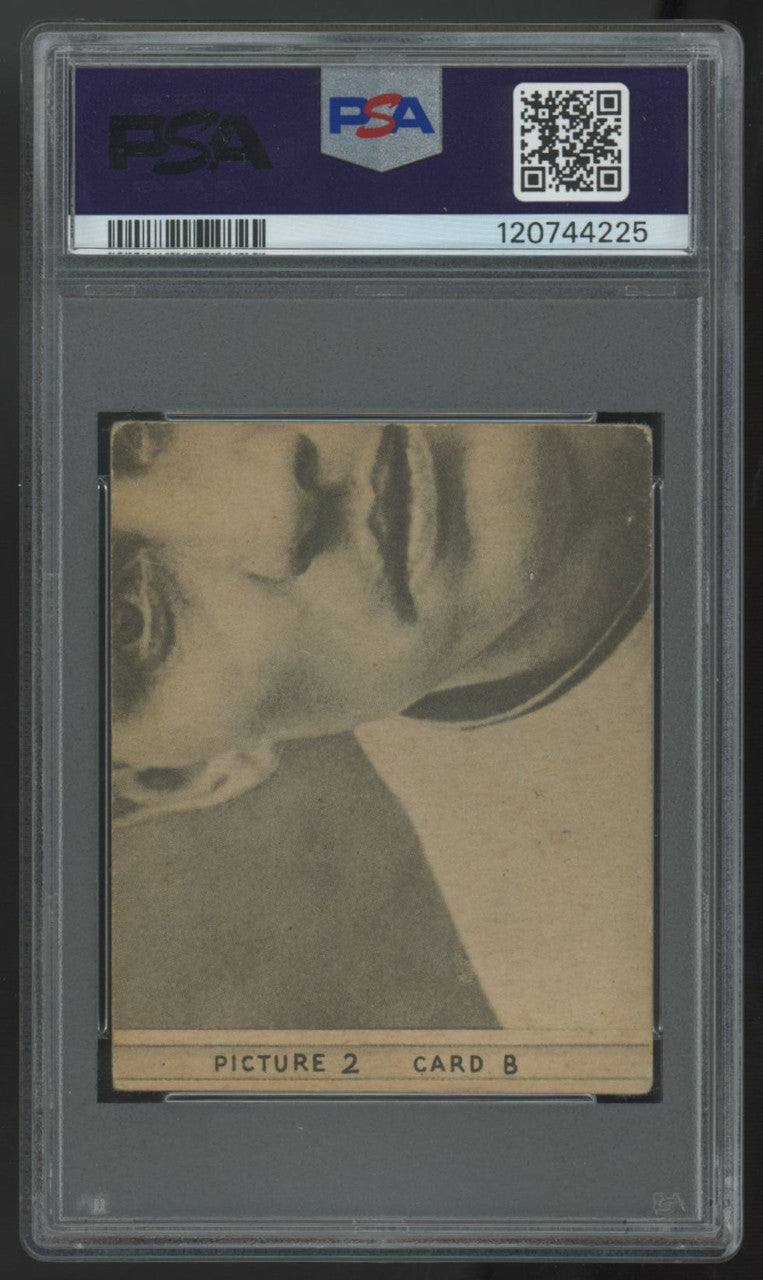 1935 Goudey 4-In-1 Mahaffey/Foxx/Williams/Higgins #1B PSA 2