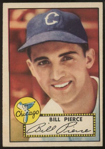 1952 Topps Bill Pierce #98 EX "A"