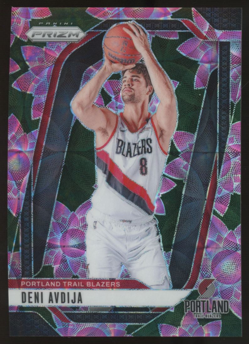 2024/25 Prizm Basketball Deni Avdija Lotus Flower Prizm /18 #13
