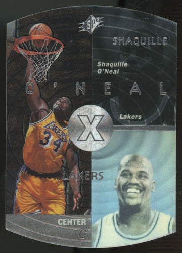 1997-98 Upper Deck SPx Shaquille O'Neal Silver Die-Cut #22