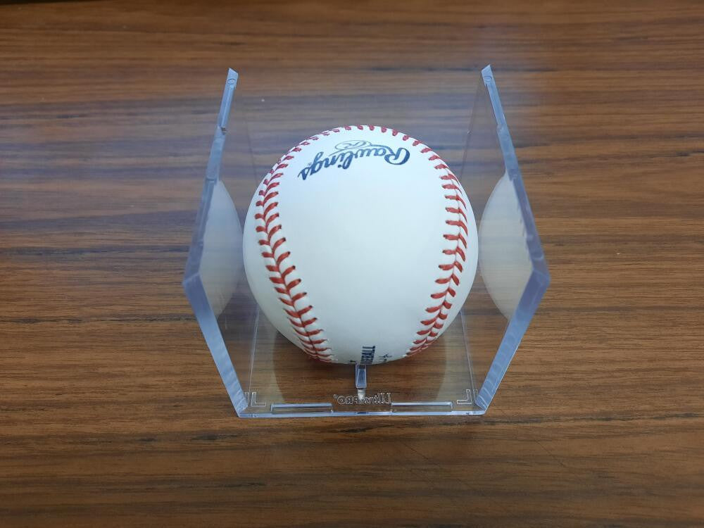 Wade Boggs Signed Autographed Inscribed Rawlings OML Baseball JSA