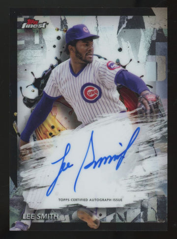 2024 Topps Finest Lee Smith Finest Auto #FA-LS