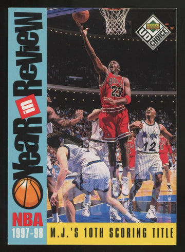 1997-98 Upper Deck Choice Reserve Michael Jordan Year in Review #189
