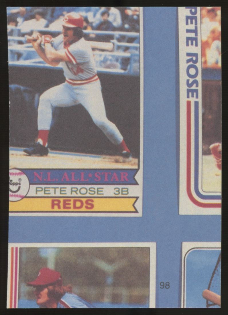 1985 Topps Renata Galasso Pete Rose Auto #98