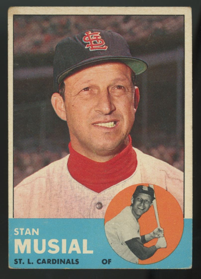 1963 Topps Stan Musial #250 VG