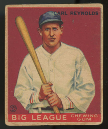 1933 Goudey Carl Reynolds #120 VG