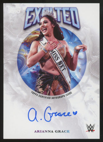 2025 Topps Exalted WWE Arianna Grace Auto #EXA-ARI