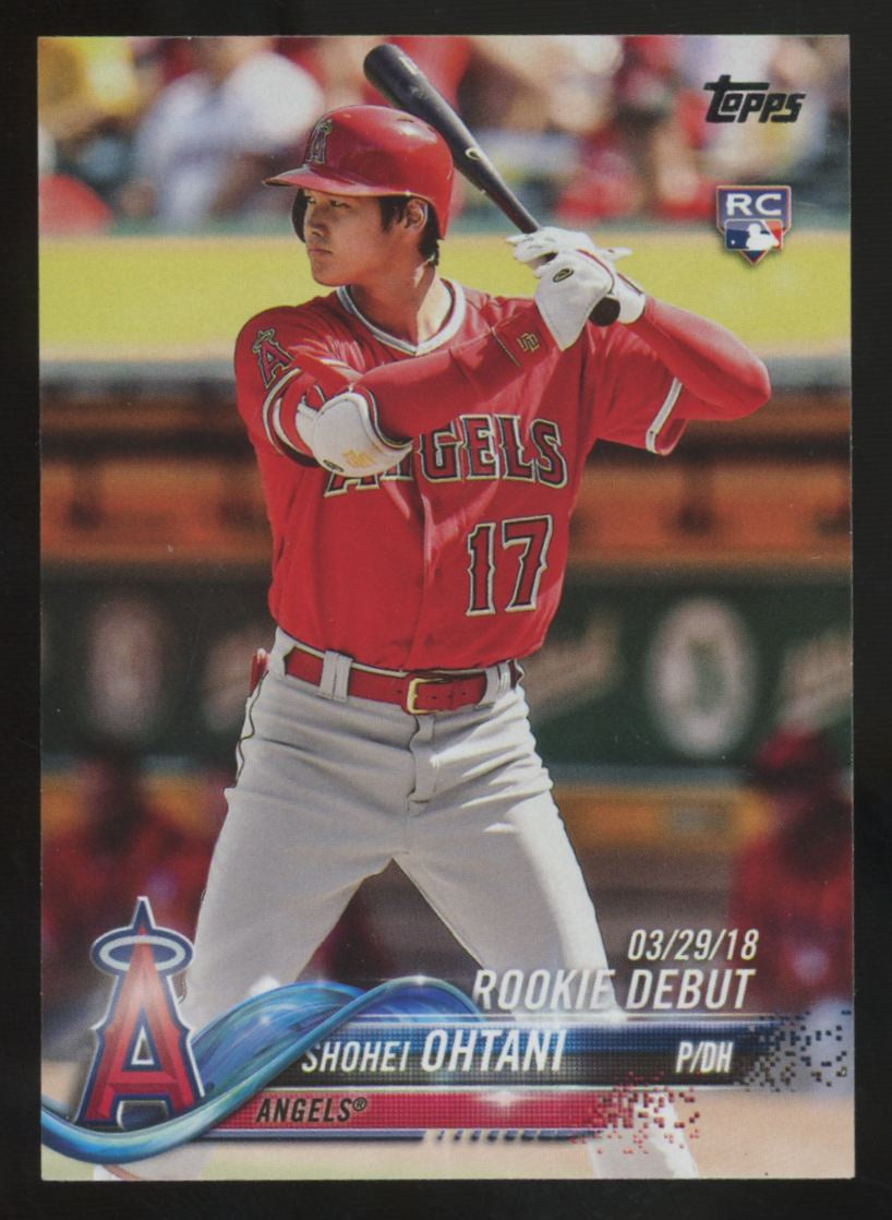2018 Topps Update Shohei Ohtani RC Debut #US285 "C"