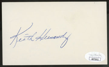 Keith Hernandez Signed Autographed Index Card JSA Authentic