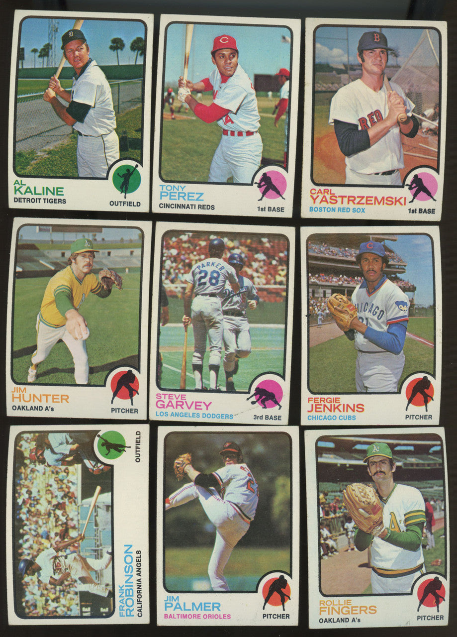 1973 Topps Baseball Complete Set (660) Overall EX-MT