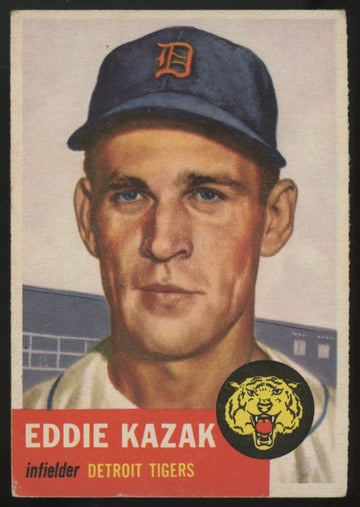 1953 Topps Eddie Kazak #194 VG-EX