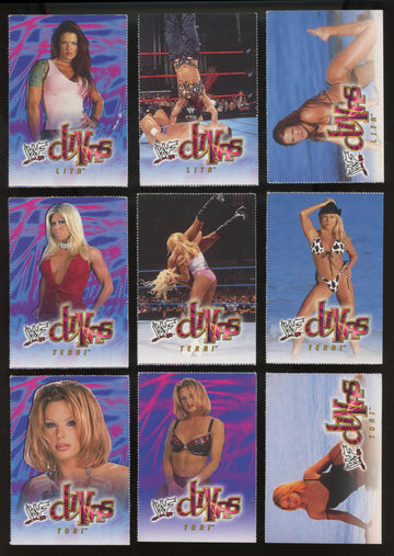 2001 Fleer WWF Divas Set 2 Complete
