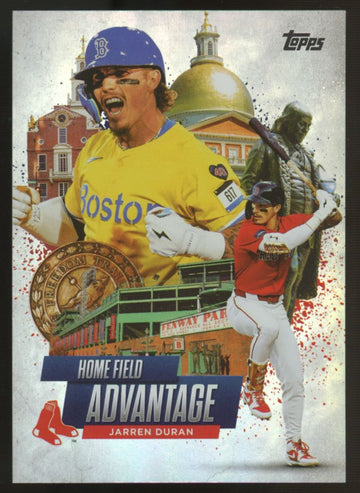 2025 Topps Series One Jarren Duran Home Field Advantage #HA-24