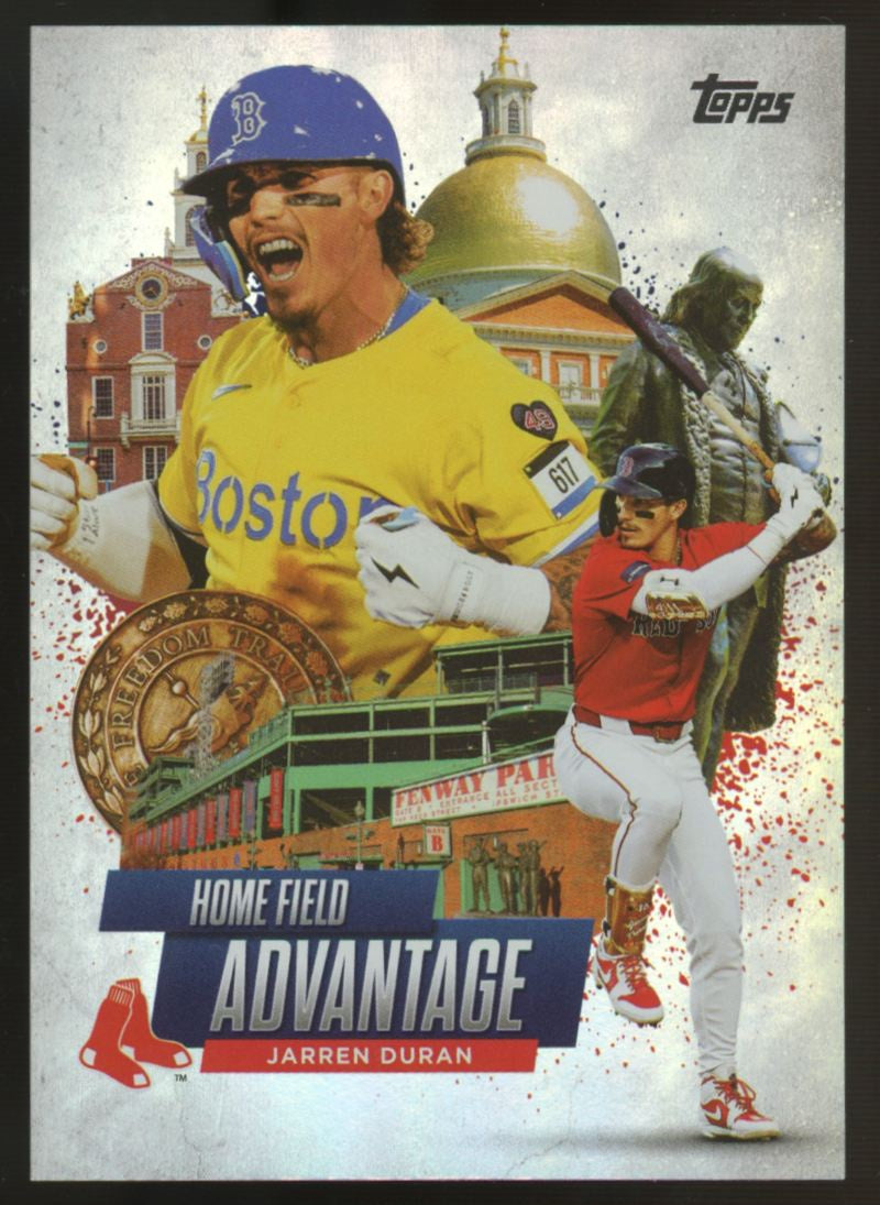 2025 Topps Series One Jarren Duran Home Field Advantage #HA-24