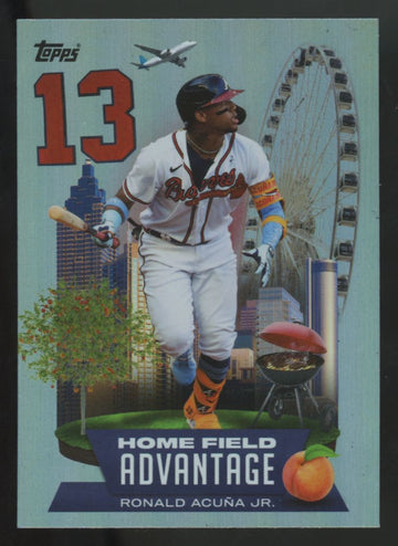 2022 Topps Series One Ronald Acuna Jr. Home Field Advantage #HA-2