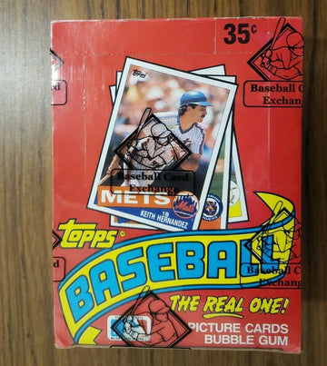 1985 Topps Baseball BBCE Sealed Wrapped Box ~ 36 Packs ~ Clean Unopened Wax Box!