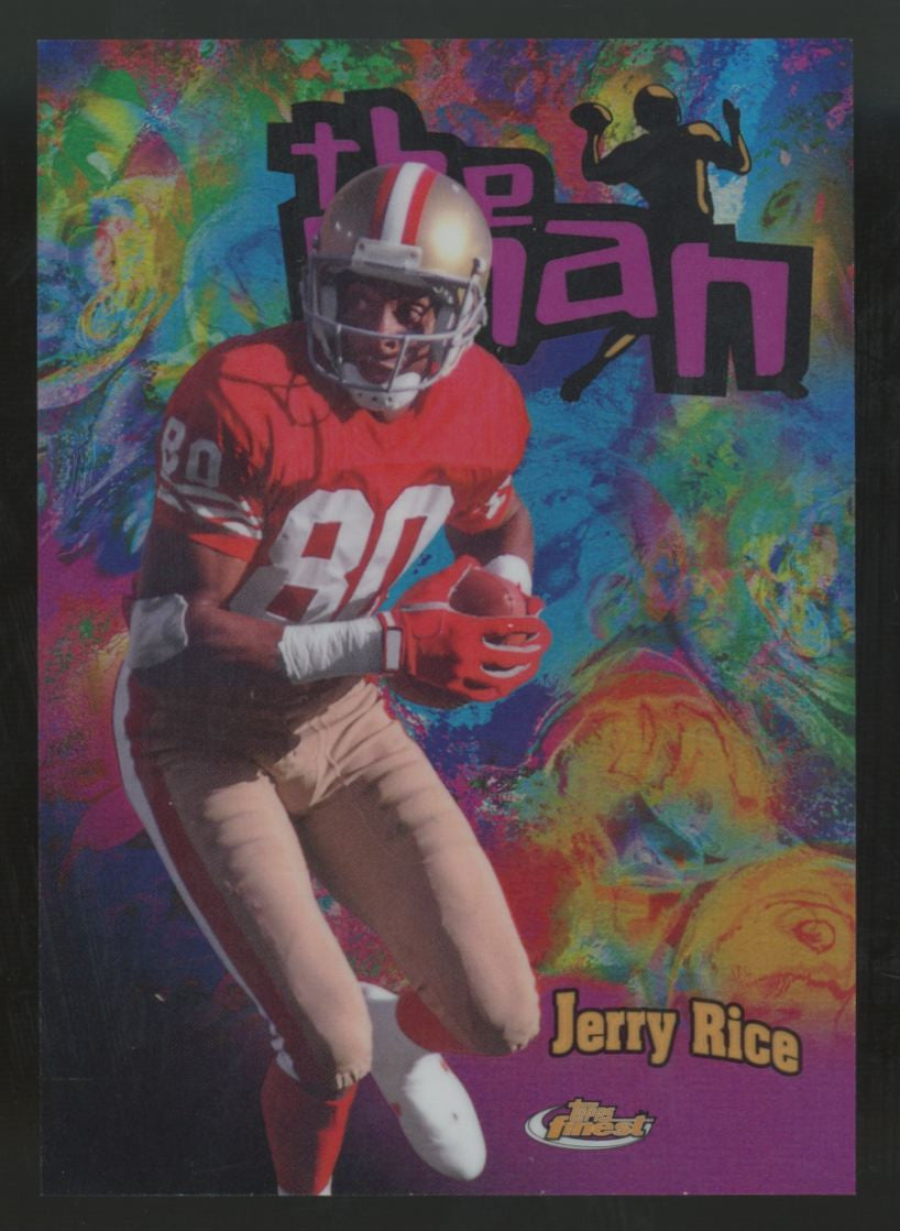 2024 Topps Finest Jerry Rice The man SSP #TM-18