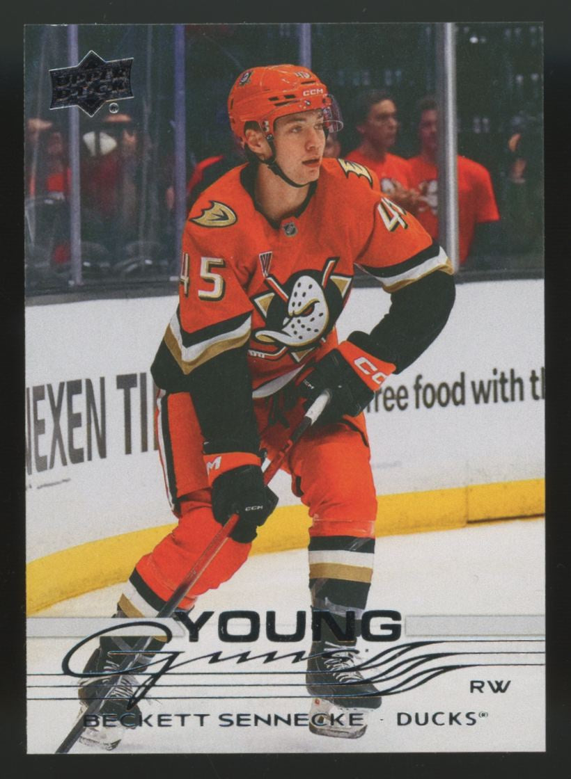2025-26 Upper Deck Extended Beckett Sennecke RC Young Guns #701 "A"