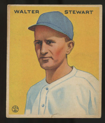 1933 Goudey Walter Stewart #121 EX