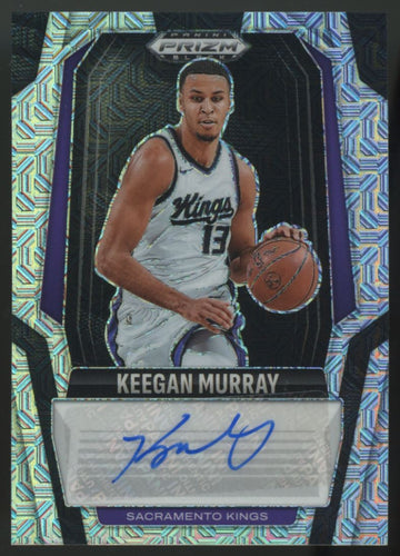 2024-25 Panini Prizm Black Keegan Murray Mojo Auto /25 #SIG-MUR