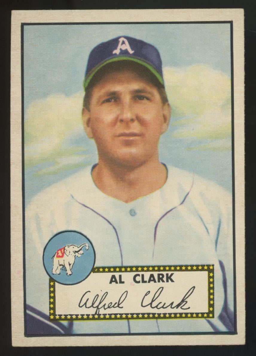 1952 Topps Al Clark RC #278 EX