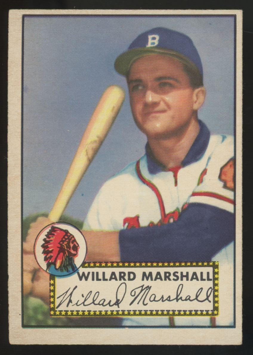 1952 Topps Willard Marshall #96 VG/EX