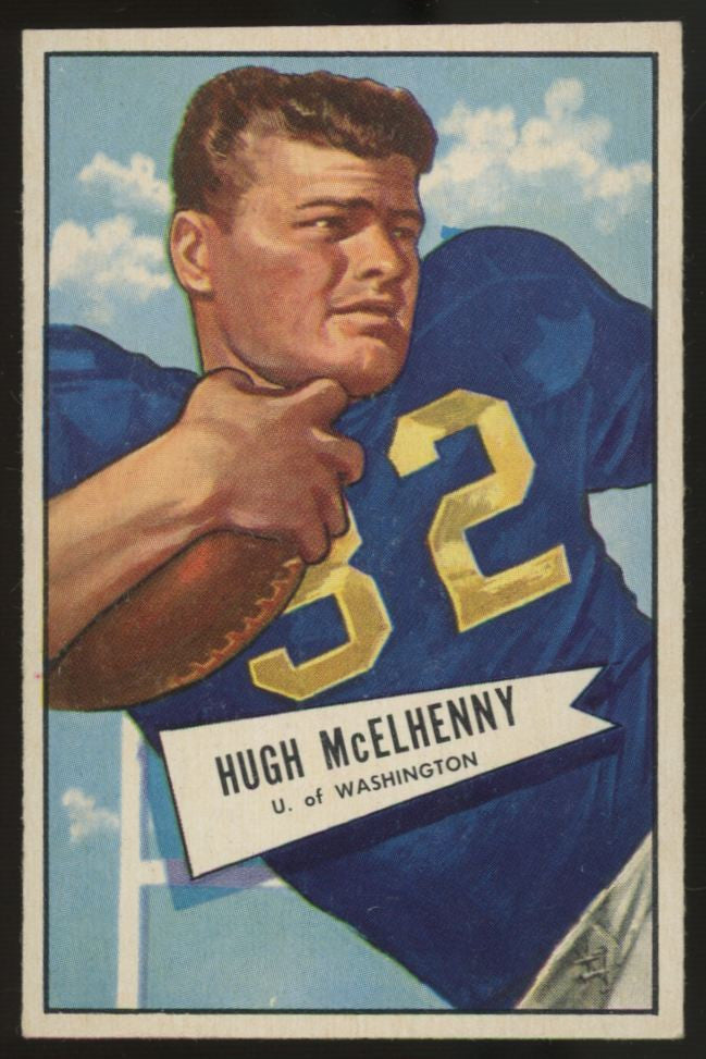 1952 Bowman Small Hugh McElhenny RC #29 EX