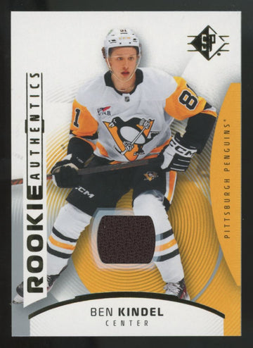 2025-26 Upper Deck SP Ben Kindel RC Authentics Patch #102