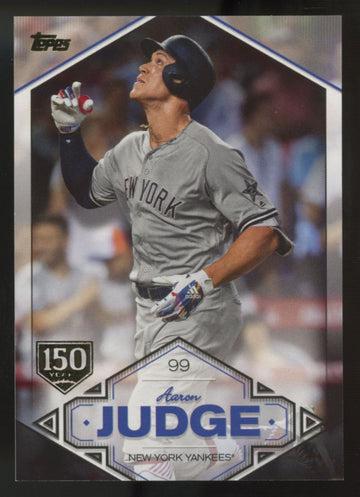 2019 Topps Series Two Aaron Judge Highlights 150th Anniversary /150 #AJ-27