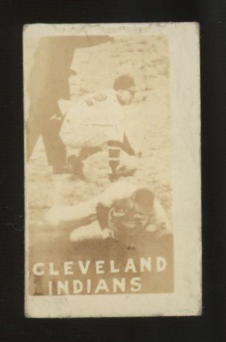 1948 Topps Magic Cleveland Indians Baseball Hall Of Fame #2 Good