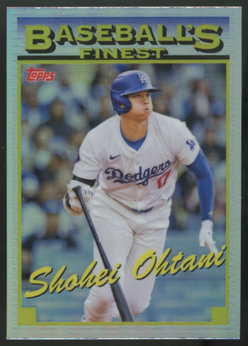 2024 Topps Finest Shohei Ohtani What If 1993 Prototype Refractor #93-5