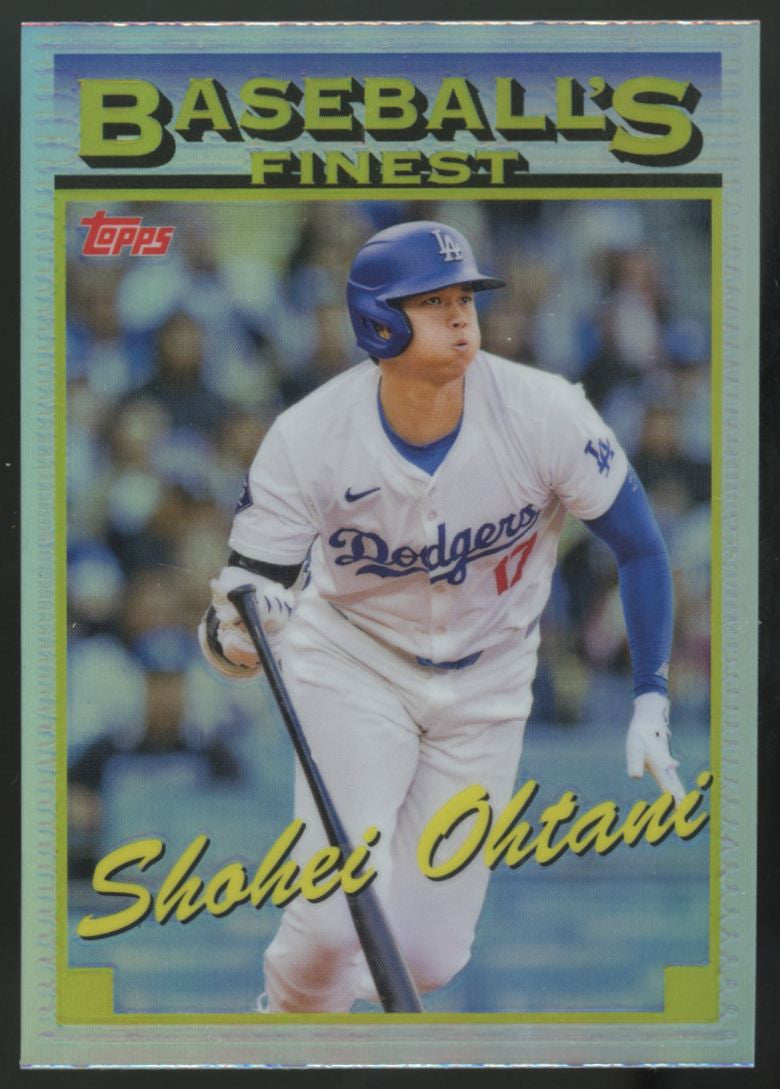 2024 Topps Finest Shohei Ohtani What If 1993 Prototype Refractor #93-5