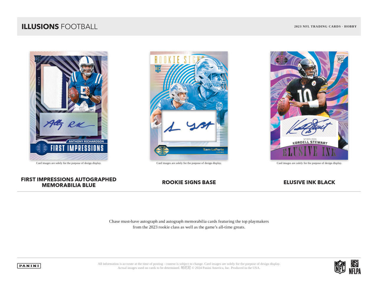2023 Panini Illusions Football Hobby Box