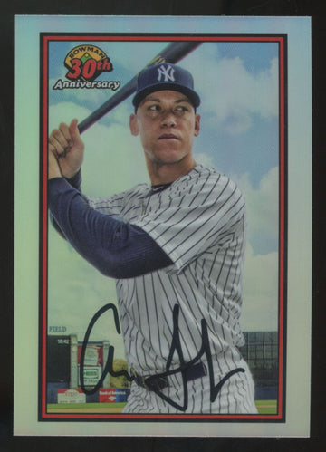 2019 Bowman Aaron Judge Chrome 30th Anniversary Refractor #B30-AJ