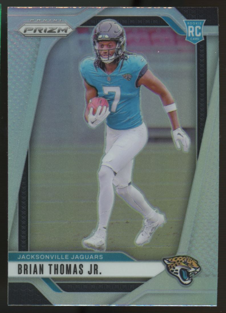2024 Prizm Brian Thomas Jr. RC Silver Prizm #314 "B"