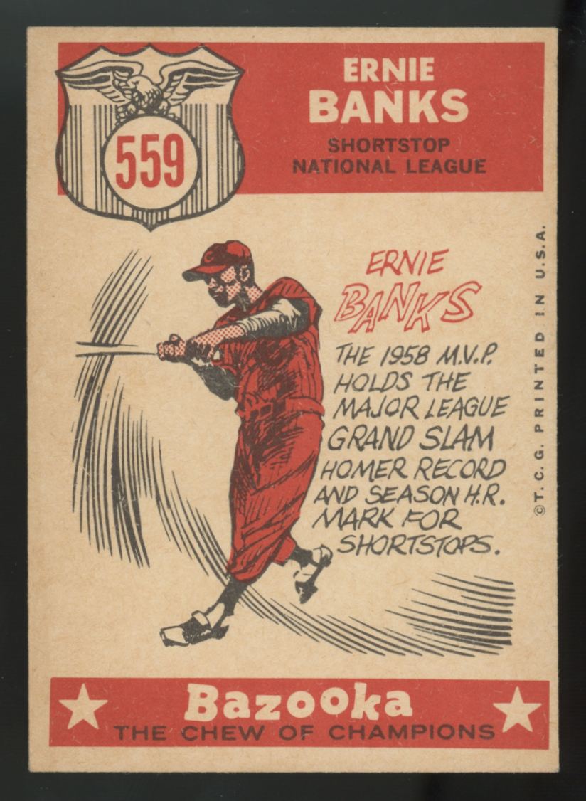 1959 Topps Ernie Banks All Star #559 EX/MT