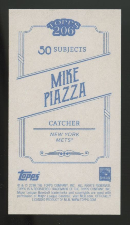 2020 Topps 206 Mike Piazza Background Variation /25